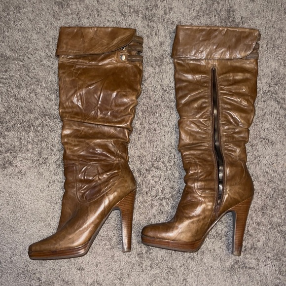 Jessica Simpson brown boots - Picture 1 of 8